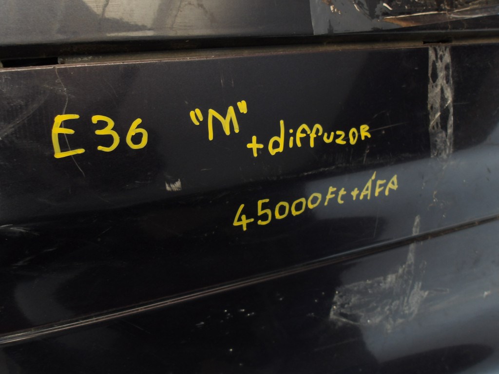 (ÁR/DB)[GYÁRI BONTOTT] BMW HÁTSÓ LÖKHÁRÍTÓ &quot;M-ES&quot; | 3-AS E36  6. kép